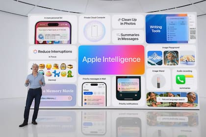 Algunas funciones de Apple Intelligence, que estará disponible en el invierno de 2024 en inglés, según Craig Federighi, uno de los ejecutivos a cargo del todo el desarrollo de software en Apple