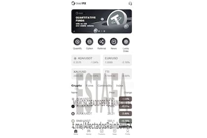 Algunas imágenes de la nueva "plataforma de trading"