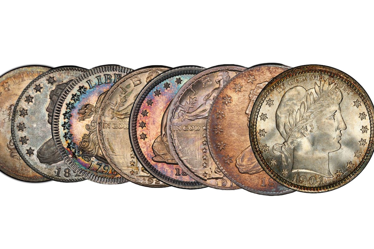 Algunas monedas de 25 centavos estadounidenses alcanzan valores millonarios en subastas especializadas