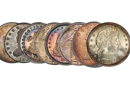Algunas monedas de 25 centavos estadounidenses alcanzan valores millonarios en subastas especializadas