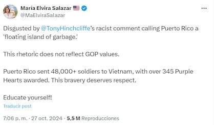 Algunas personalidades del Partido Republicano también rechazaron el chiste del humorista