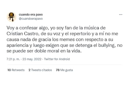 Algunas personas lo defendieron de las críticas