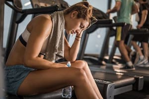Algunas personas sufren ansiedad con la sola idea de ir al gimnasio.