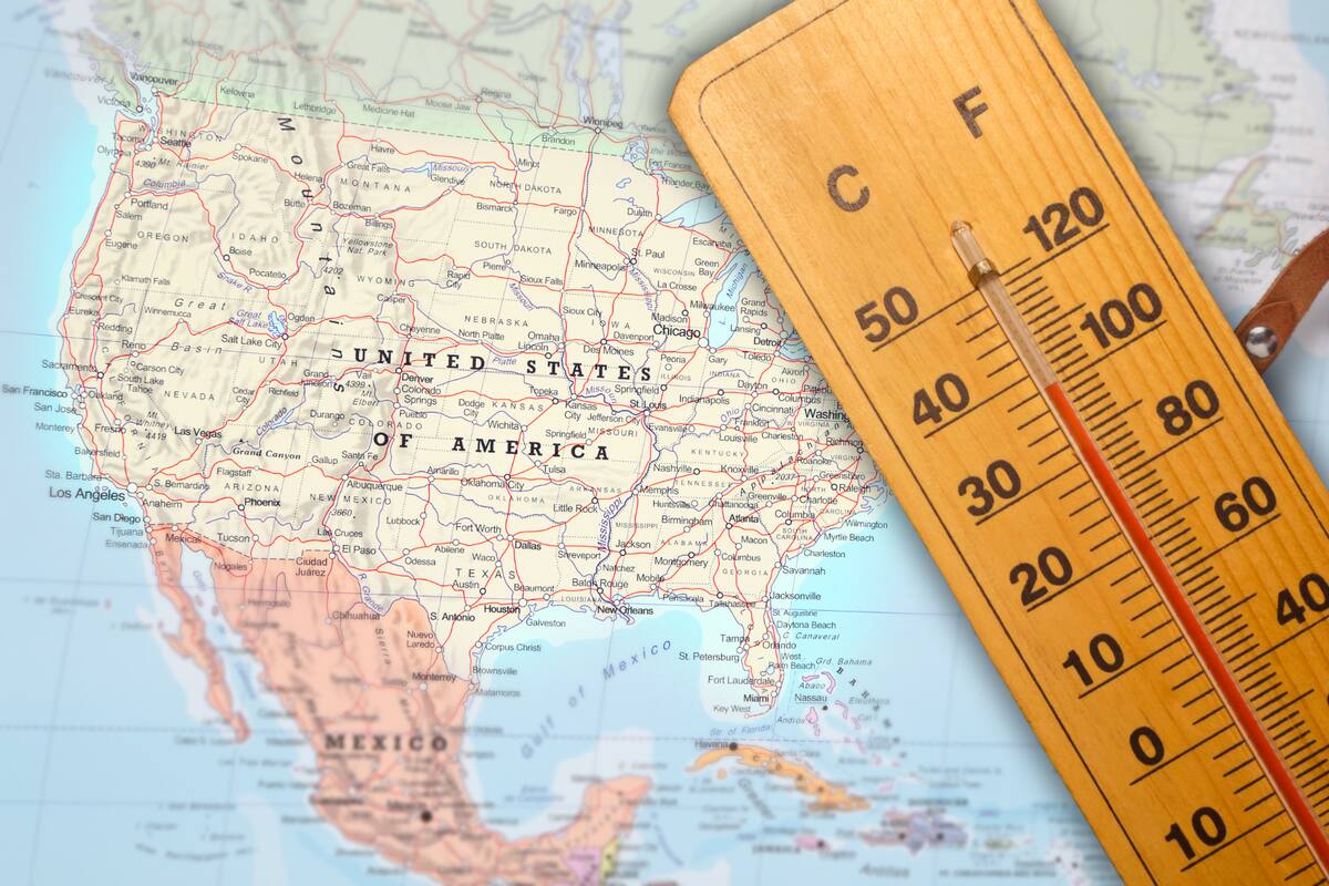 Algunas zonas de EE.UU. afrontarán temperaturas propias de finales de verano