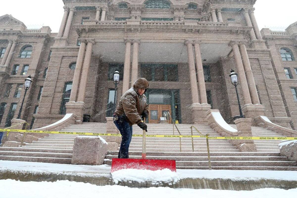 Algunas zonas del norte de Texas muestran una baja probabilidad de caída de nieve este fin de seman
