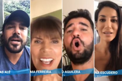 Algunos actores, periodistas y cantantes cantaron Imagine en una versión en español que fue furor en las redes