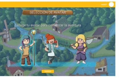 Algunos avatares del videojuego Little Hero