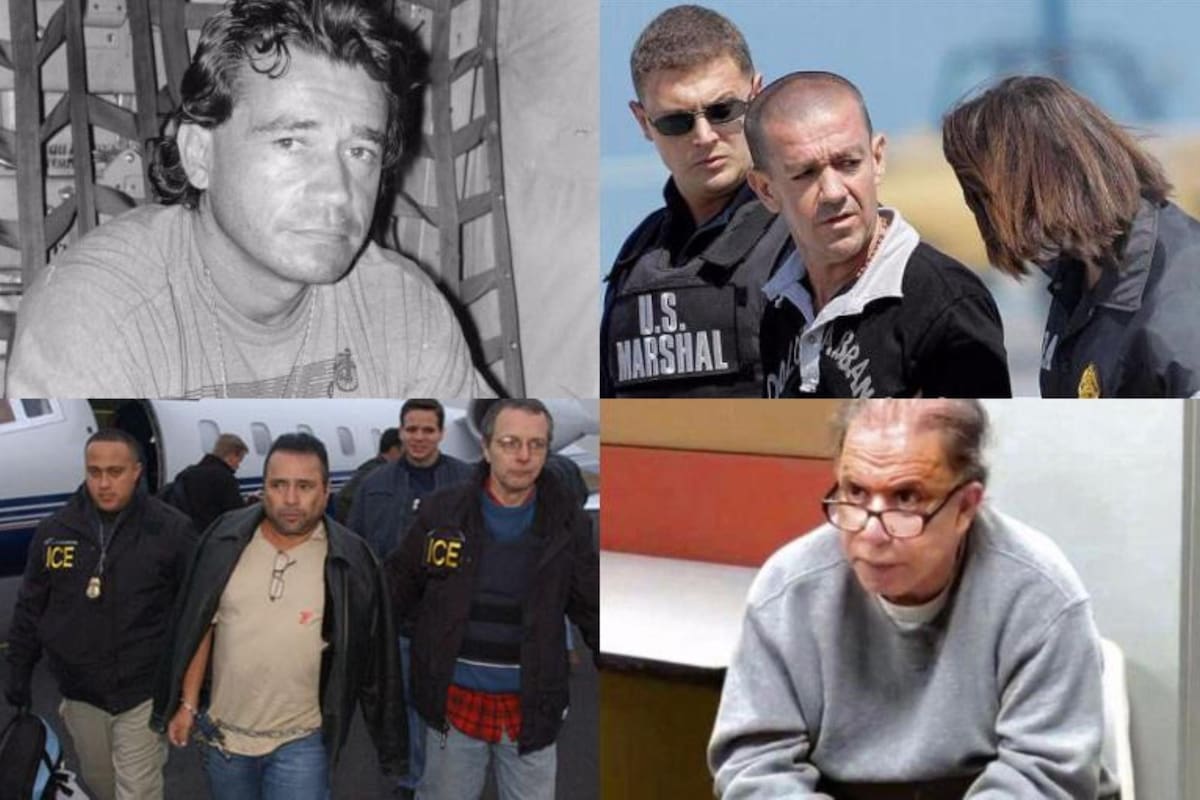 Algunos capos del narcotráfico son capturados y cumplen con la condena que se les impone