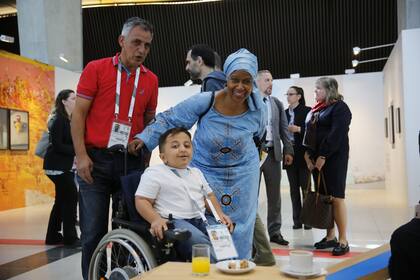 Algunos de los asistentes al foro, que puso un gran énfasis en el deporte juvenil e inclusivo