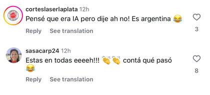 Algunos de los comentarios de vecinos en redes sociales