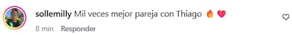 Algunos de los comentarios que los fanáticos de la pareja dejaron (Foto: Captura Instagram/@lajoaqui)