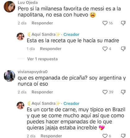 Algunos de los comentarios que los usuarios hicieron en la publicación