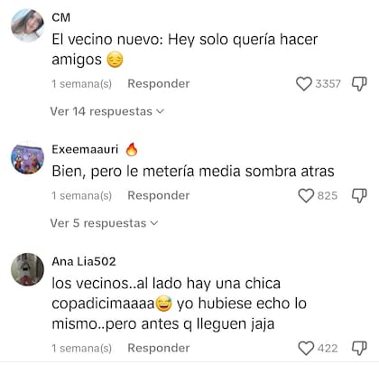 Algunos de los comentarios que los usuarios hicieron en la publicación