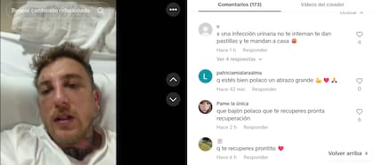 Algunos de los comentarios que recibió el cantante de cumbia tras publicar su video (Foto: Captura Tiktok @elpolacooficial)