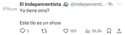 Algunos de los comentarios sobre la foto de Yamil y la misteriosa mujer (Foto: Captura X)