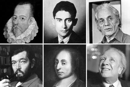 Algunos de los escritores preferidos de Roberto Bolaño: Cervantes, Franz Kafka, Nicanor Parra, Julio Cortázar, Pascal y Jorge Luis Borges