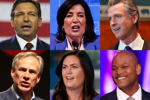 Algunos de los gobernadores electos en Estados Unidos