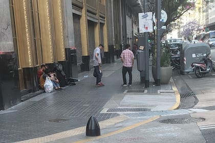 Algunos de los grupos que pululan por el microcentro
