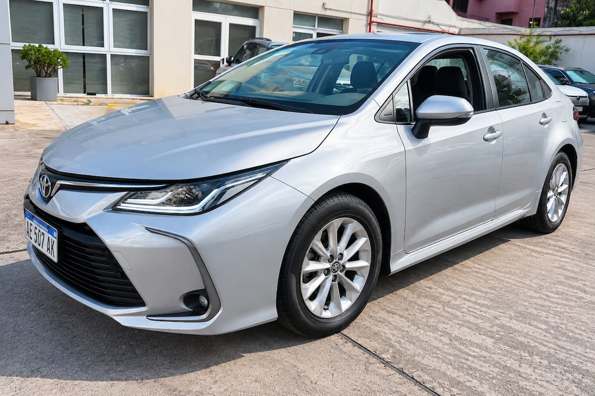 Algunos de los lotes corresponden a sedanes de la automotriz japonesa, como el Toyota Corolla