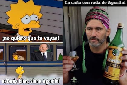 Algunos de los memes de Daniel Agostini y Julio Iglesias por el cambio de mes