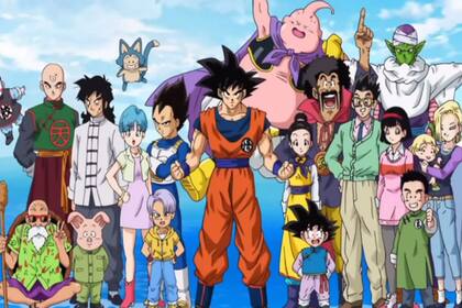 Algunos de los muchos protagonistas de la historia.