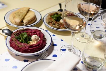 Algunos de los platos clásicos de cocina israelí y de Medio Oriente