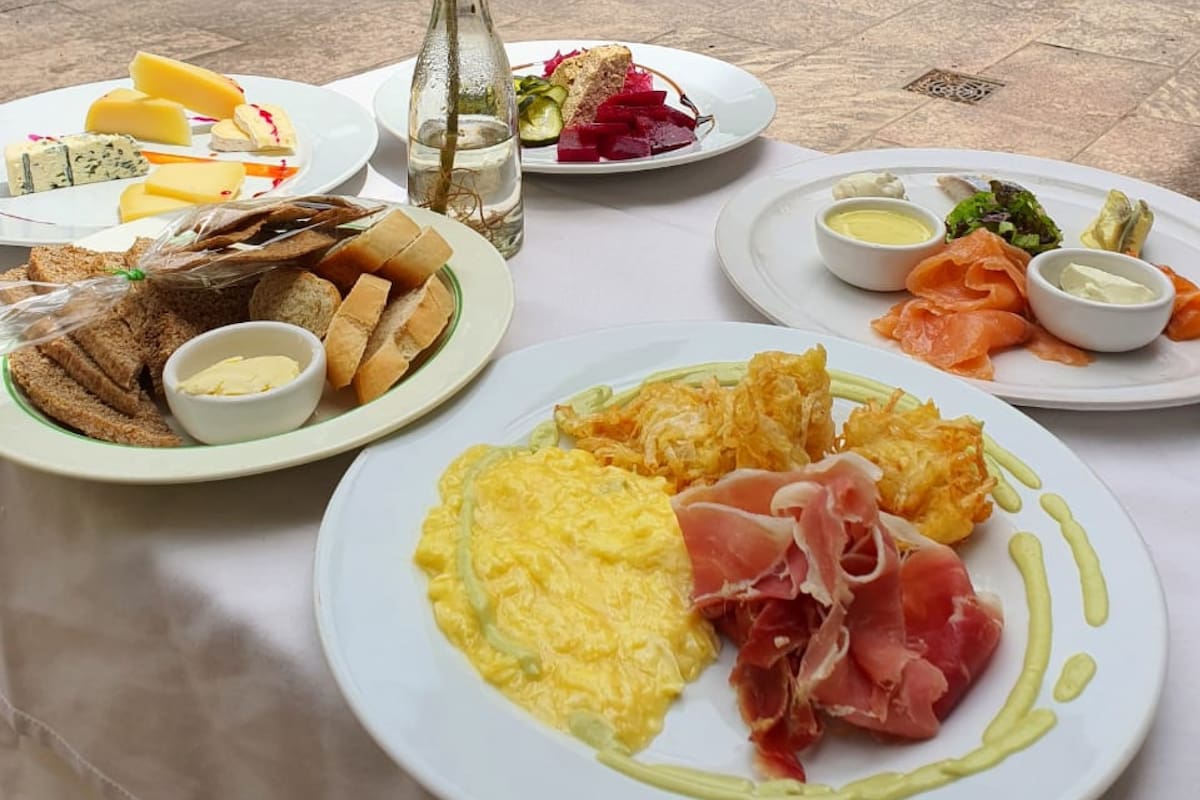 Algunos de los platos del Club sueco