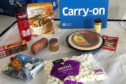 Algunos de los productos aprobados por la TSA