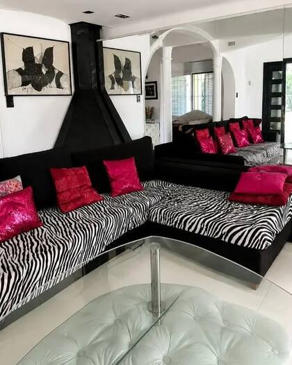 Algunos de los rincones de la casa de la diva argentina (Foto: Instagram/@moria_laone)