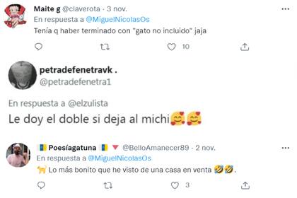 Algunos de los tantos mensajes virales que surgieron en Twitter tras el aviso