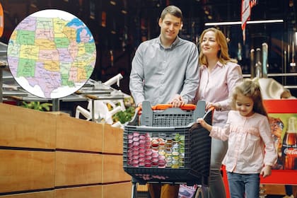 Algunos estados ofrecen más facilidad para que las familias inmigrantes reciban SNAP (Canva)