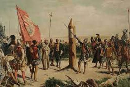 Algunos historiadores creen que en cierto lugar del Parque Lezama don Pedro de Mendoza fundó Buenos Aires