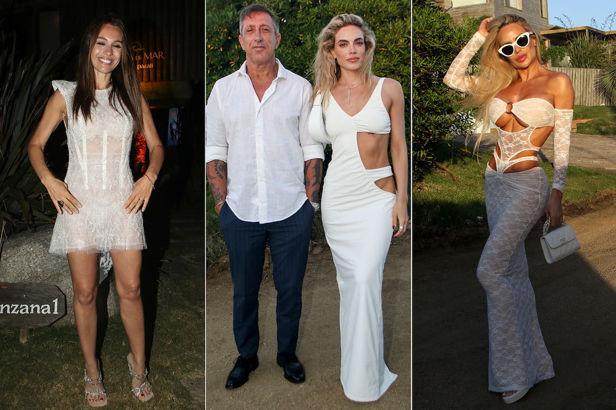 Algunos más elegantes, otros más osados; los looks de una glamorosa fiesta con celebridades, en Punta del Este