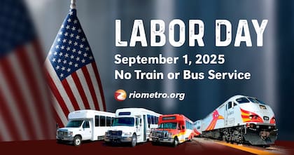 Algunos medios de transporte no operarán en Labor Day, como el Rail Runner Express (Facebook/New Mexico Rail Runner Express)