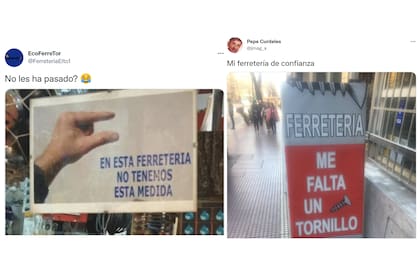Algunos memes y chistes sobre las ferreterías