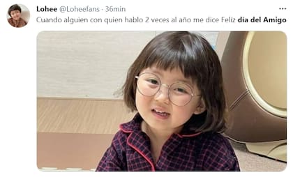 Algunos no le dejaron pasar el saludo a quienes no les hablan el resto del año.