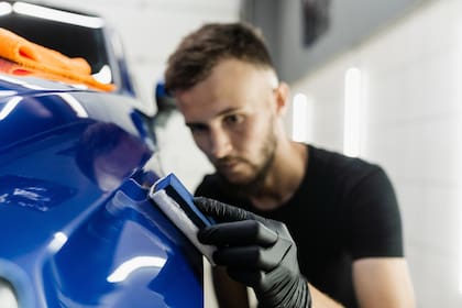Algunos pulidores son efectivos para nivelar la pintura