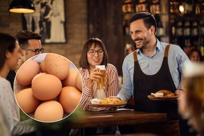 Algunos restaurantes de Chicago cobran extra en los platos que contienen huevo
