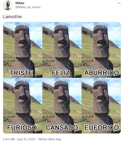 Algunos usuarios de Twitter señalaron una subjetiva falta de expresividad en las actuaciones de Lamothe.