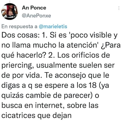 Algunos usuarios defendieron a la madre y otros se pusieron del lado de la hija