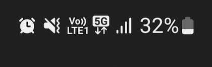 Algunos usuarios ya ven el logo que avisa que ya cuentan con conexión 5G en sus teléfonos