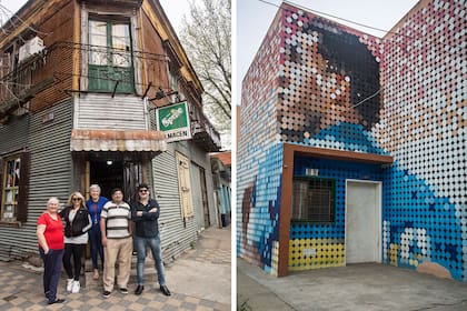 Algunos vecinos también ofician de anfitriones de los turistas y visitantes.