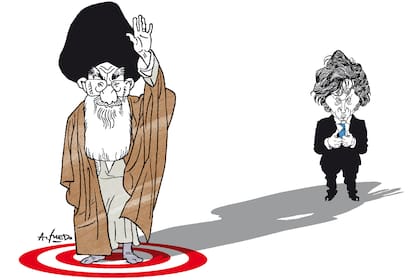 Ali Khamenei y Javier Milei