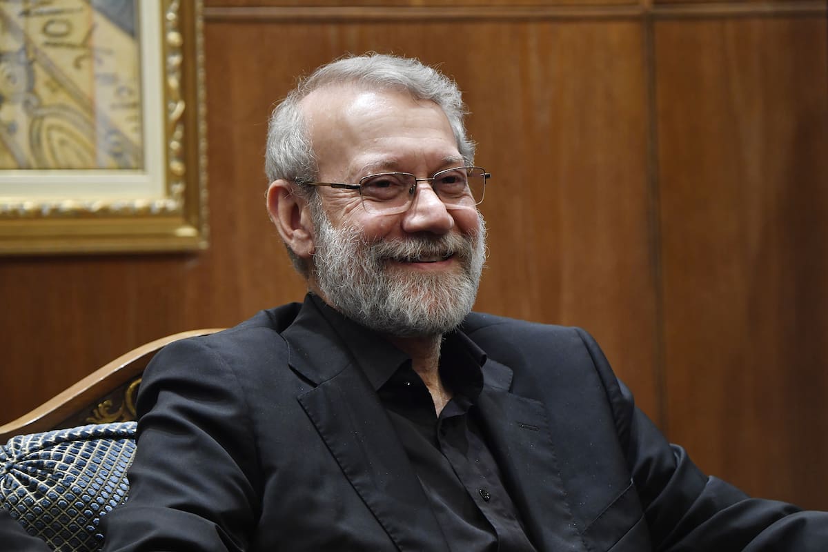 Ali Larijani, en junio pasado