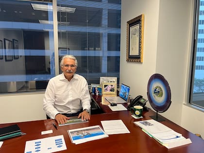 Ali Moshiri, expresidente de Chevron para América Latina y África. Actualmente, es CEO y presidente de Amos Global Energy