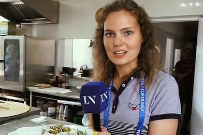 Alice Nikiforova, la cronista rusa de LA NACION