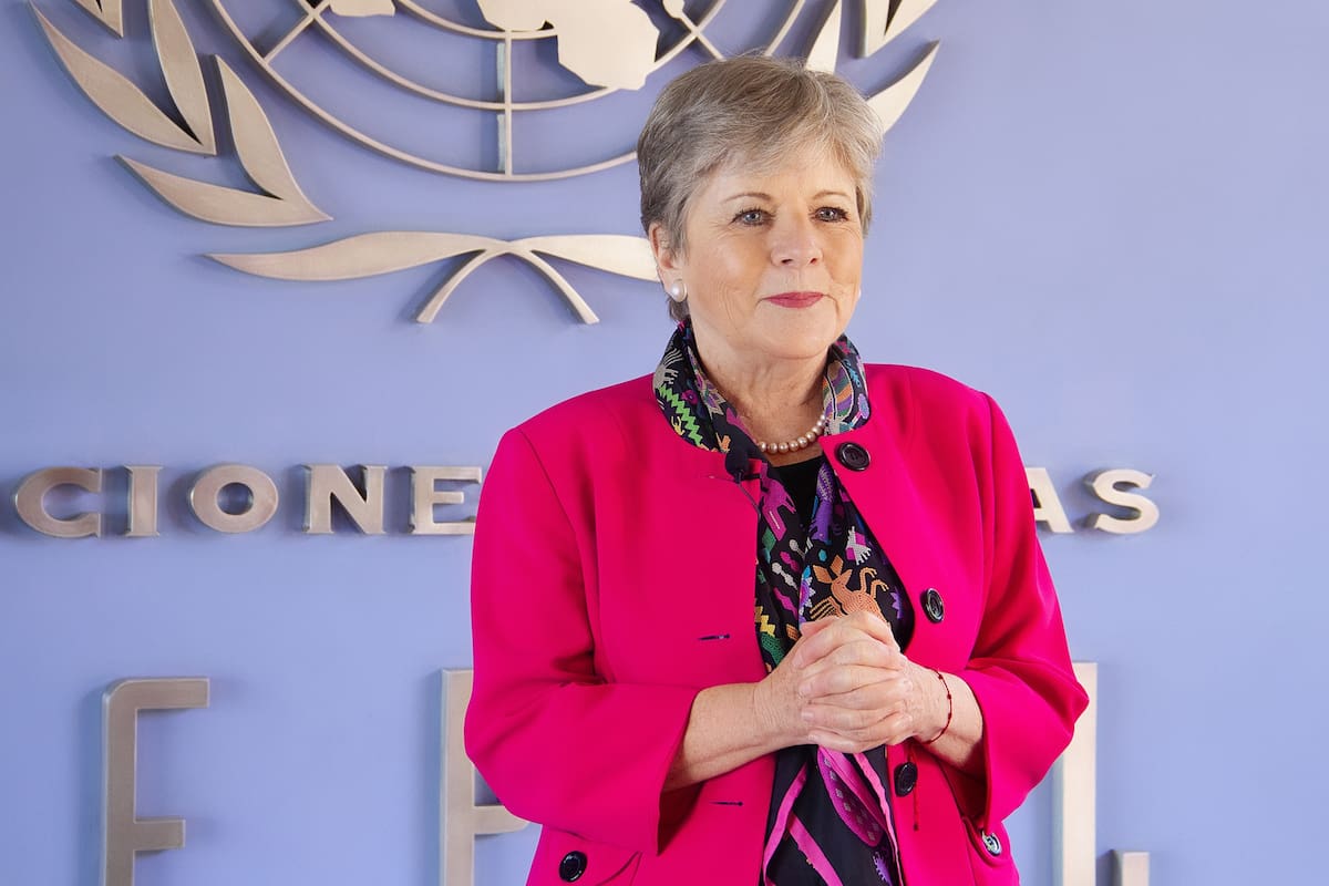 Alicia Bárcena, Secretaria Ejecutiva de la CEPAL 2020