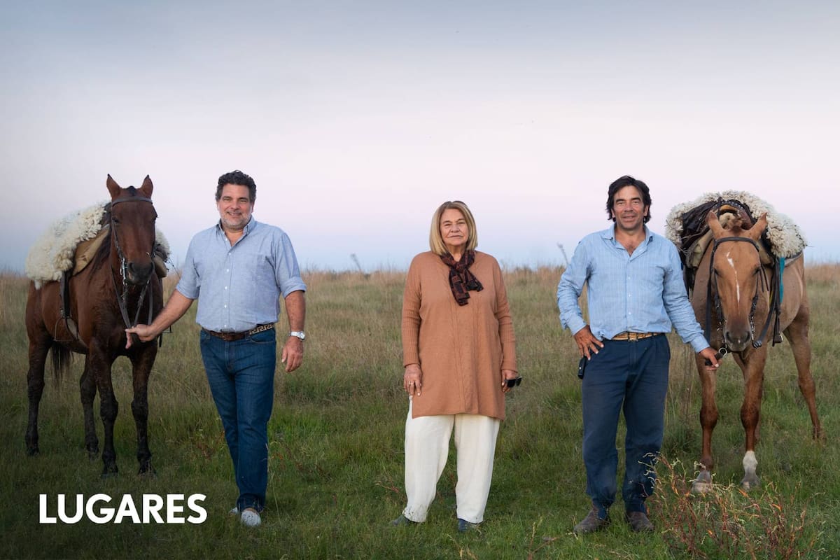 La familia Landgraf Cometta ama la vida de campo