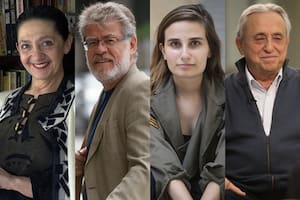 Alicia Dujovne Ortiz, Ricardo Forster, Tamara Tenenbaum y Pedro Cahn