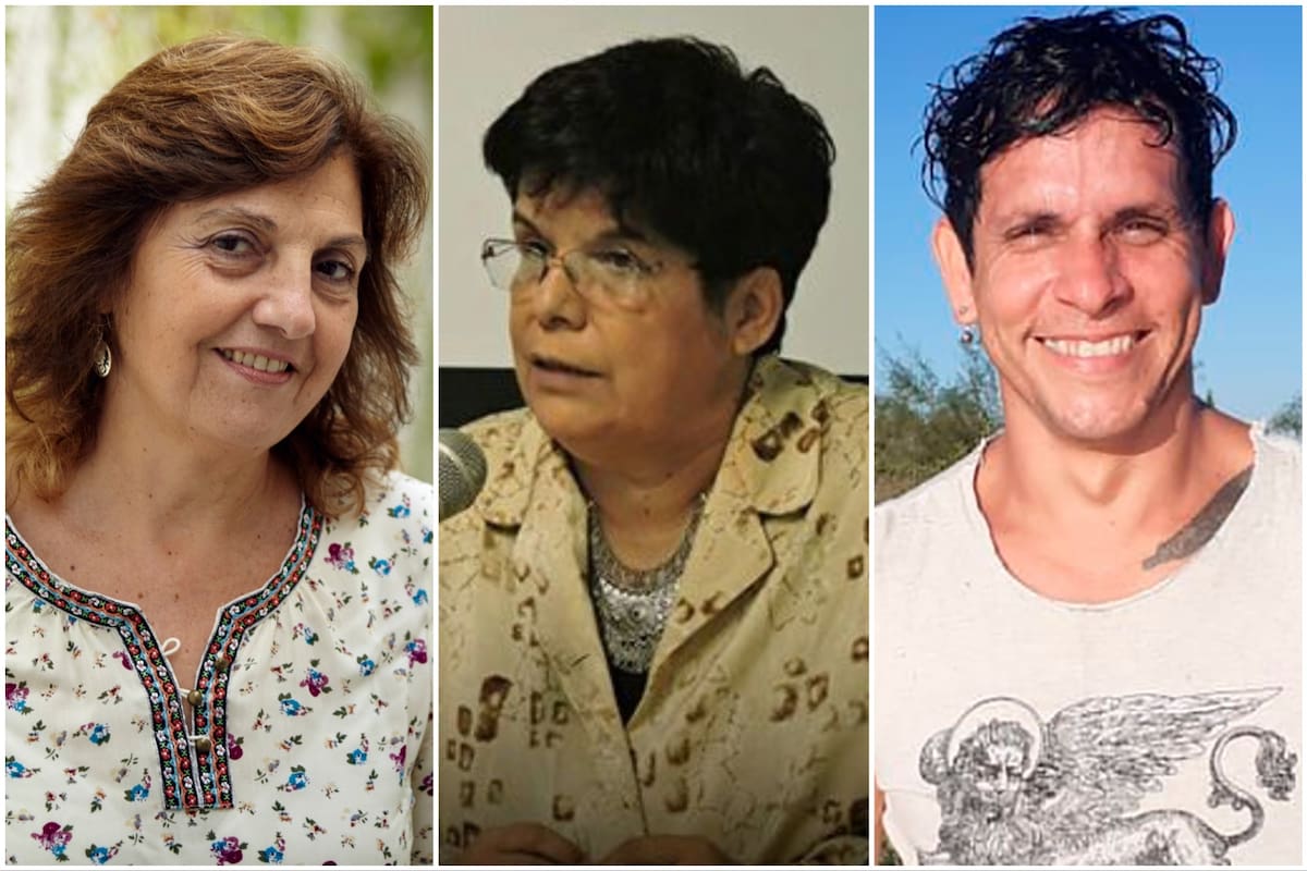 Alicia Genovese, María del Rosario Andrada y Franco Rivero en el Festival Internacional de Poesía de Rosario